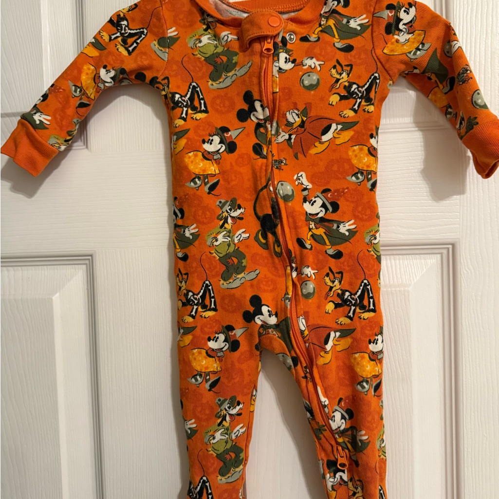 Disney Store 2025 Halloween Baby Pjs